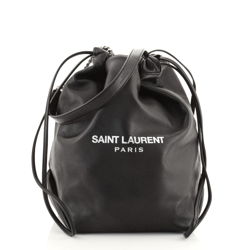 Teddy Bucket Bag Leather Small S744816656742
