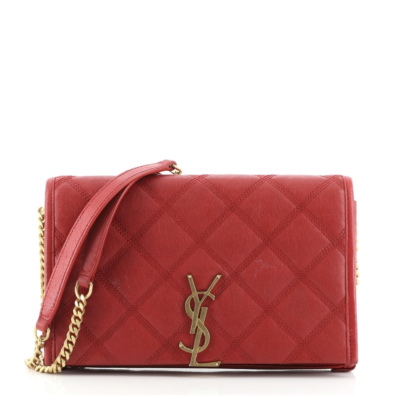 Becky Chain Wallet Quilted Leather S744816641320