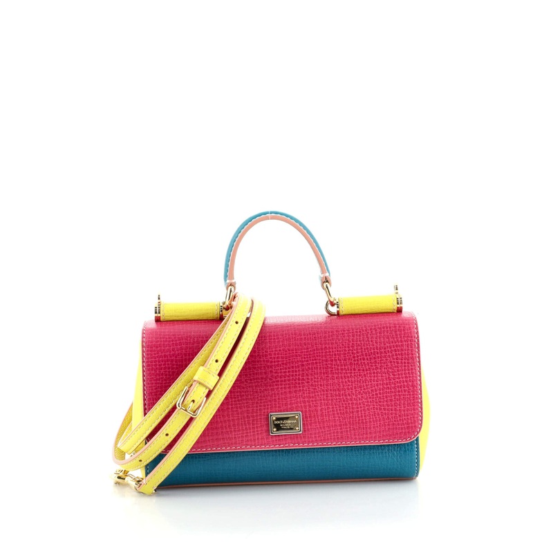 Miss Sicily Convertible Clutch Leather Mini S744816630000