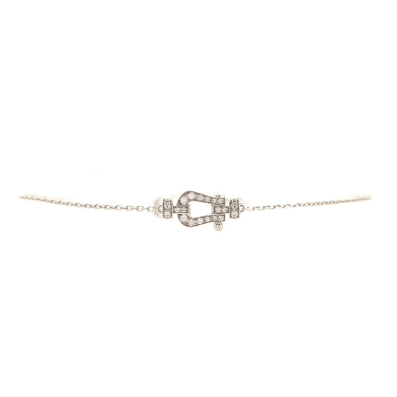 Force 10 Bracelet 18K White Gold with Diamonds Small