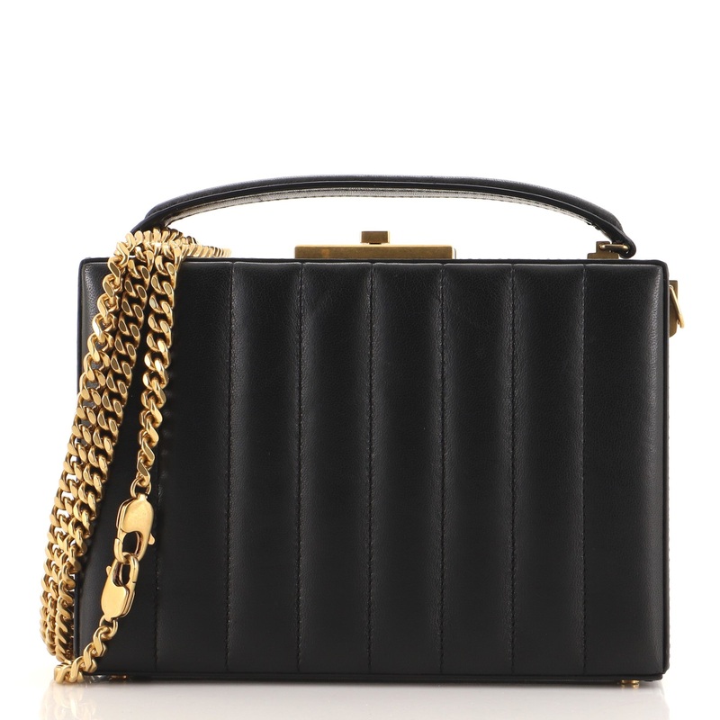 Nan Box Bag Quilted Leather