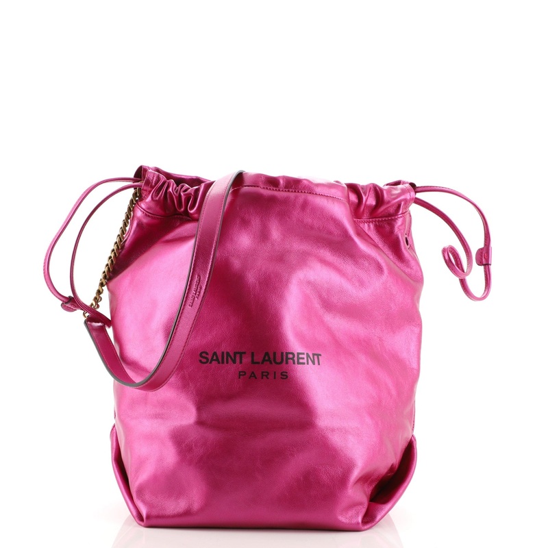 Teddy Bucket Bag Leather Small S744816610291