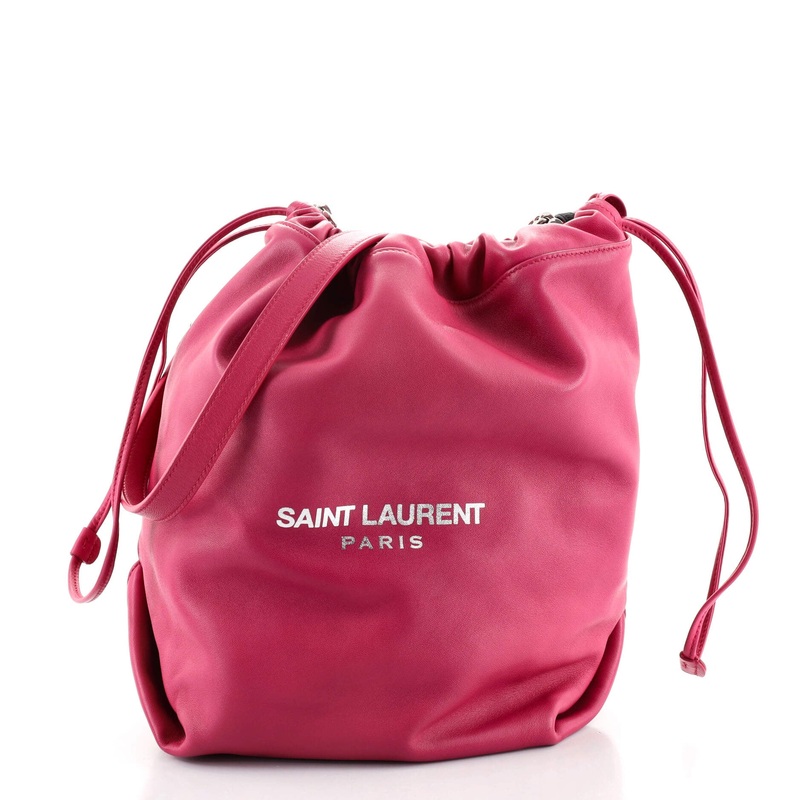 Teddy Bucket Bag Leather Small S744816611122