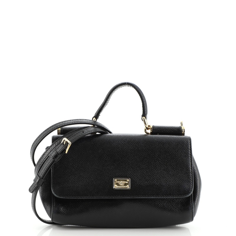 Miss Sicily Convertible Clutch Leather Mini S744816596913