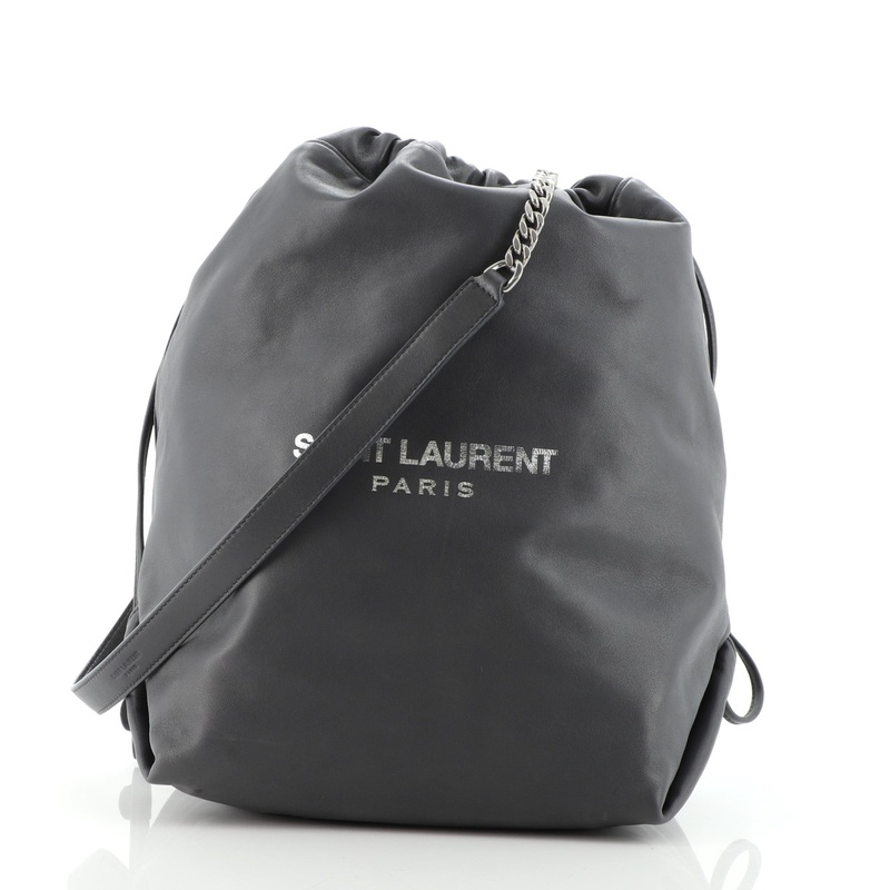 Teddy Bucket Bag Leather Small S744816600836