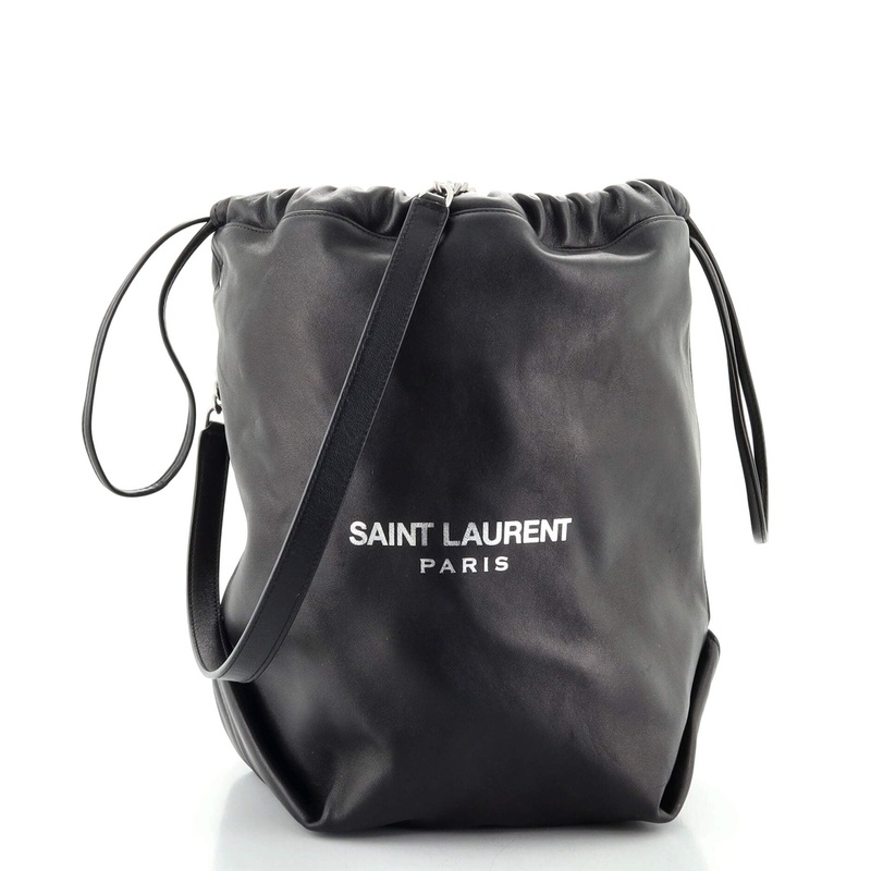 Teddy Bucket Bag Leather Large S744816588757