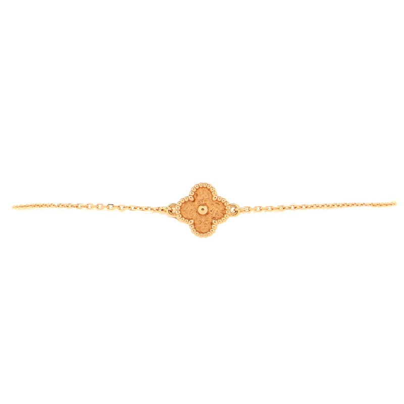 Sweet Alhambra Bracelet 18K Rose Gold S744816573487