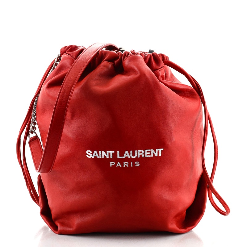 Teddy Bucket Bag Leather Small S744816569065