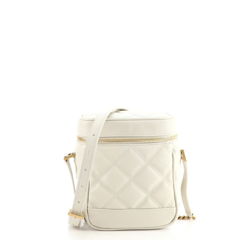 80’s Vanity Bag Quilted Leather S744816561448