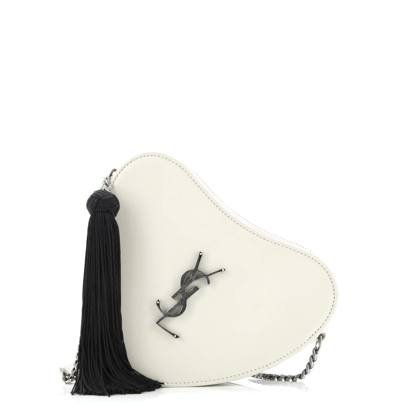 Love Heart Tassel Chain Bag Leather Small S744816558738